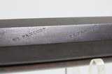 Antique E.L. PANCOST .42 Percussion LONG RIFLE Double SET TRIGGERS ENGRAVED ALLEGHENY COUNTY, PENNSYLVANIA - 21 of 25