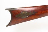 CORNISH NEW HAMPSHIRE D.H. HILLIARD .36 Underhammer Percussion TARGET Rifle Mid-1800s New England Short Rifle - 6 of 24