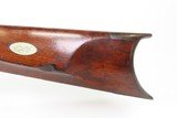 CORNISH NEW HAMPSHIRE D.H. HILLIARD .36 Underhammer Percussion TARGET Rifle Mid-1800s New England Short Rifle - 19 of 24