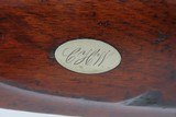 CORNISH NEW HAMPSHIRE D.H. HILLIARD .36 Underhammer Percussion TARGET Rifle Mid-1800s New England Short Rifle - 22 of 24