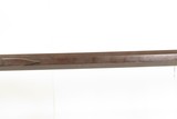CORNISH NEW HAMPSHIRE D.H. HILLIARD .36 Underhammer Percussion TARGET Rifle Mid-1800s New England Short Rifle - 12 of 24