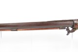 CORNISH NEW HAMPSHIRE D.H. HILLIARD .36 Underhammer Percussion TARGET Rifle Mid-1800s New England Short Rifle - 17 of 24