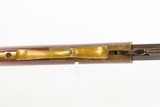 ANTEBELLUM Antique M.S. SANDERSON .36 Underhammer Percussion TARGET Rifle
Pre-CIVIL WAR Era New England Rifle BRASS FURNITURE - 10 of 23