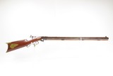 ANTEBELLUM Antique M.S. SANDERSON .36 Underhammer Percussion TARGET Rifle
Pre-CIVIL WAR Era New England Rifle BRASS FURNITURE - 2 of 23
