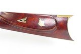 NEW HAMPSHIRE Made D.H. HILLIARD .31 Underhammer Percussion TARGET Rifle
New England GERMAN SILVER INLAID Rifle - 15 of 17