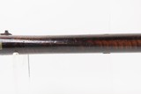Antique E.L. PANCOST .42 Percussion LONG RIFLE Double SET TRIGGERS ENGRAVED ALLEGHENY COUNTY, PENNSYLVANIA - 12 of 25