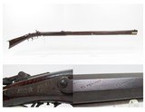 Antique E.L. PANCOST .42 Percussion LONG RIFLE Double SET TRIGGERS ENGRAVED ALLEGHENY COUNTY, PENNSYLVANIA - 1 of 25