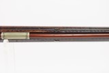 Antique E.L. PANCOST .42 Percussion LONG RIFLE Double SET TRIGGERS ENGRAVED ALLEGHENY COUNTY, PENNSYLVANIA - 10 of 25