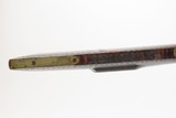 Antique E.L. PANCOST .42 Percussion LONG RIFLE Double SET TRIGGERS ENGRAVED ALLEGHENY COUNTY, PENNSYLVANIA - 14 of 25
