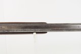 Mid-1800s Antique AMERICAN Half Stock Percussion HOMESTEAD/HUNTING Rifle
GAME GETTING Rifle w/DOUBLE SET TRIGGERS - 15 of 25