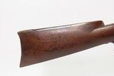 Mid-1800s Antique AMERICAN Half Stock Percussion HOMESTEAD/HUNTING Rifle
GAME GETTING Rifle w/DOUBLE SET TRIGGERS - 6 of 25