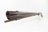 Mid-1800s Antique AMERICAN Half Stock Percussion HOMESTEAD/HUNTING Rifle
GAME GETTING Rifle w/DOUBLE SET TRIGGERS - 24 of 25