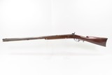 Mid-1800s Antique AMERICAN Half Stock Percussion HOMESTEAD/HUNTING Rifle
GAME GETTING Rifle w/DOUBLE SET TRIGGERS - 19 of 25