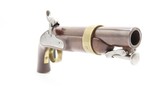 “U.S.N.” RARE Antique N.P. AMES U.S. NAVY M1842 Percussion Pistol CARTOUCHE 1 of only 2,000; 1844 Dated MEXICAN-AMERICAN WAR - 14 of 15