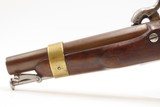 “U.S.N.” RARE Antique N.P. AMES U.S. NAVY M1842 Percussion Pistol CARTOUCHE 1 of only 2,000; 1844 Dated MEXICAN-AMERICAN WAR - 11 of 15