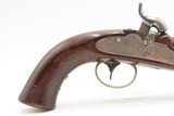 “U.S.N.” RARE Antique N.P. AMES U.S. NAVY M1842 Percussion Pistol CARTOUCHE 1 of only 2,000; 1844 Dated MEXICAN-AMERICAN WAR - 4 of 15