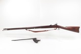 CIVIL WAR Antique UNION Military U.S. M1861 .58 “EVERYMAN’S” Rifle-Musket
With SLING, BAYONET, SCABBARD, and LEATHER FROG - 11 of 25