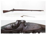 Antique U.S. SPRINGFIELD ARMORY M1816 Percussion Conversion Musket BAYONET Flintlock to Percussion U.S. Military LONGARM w/ Bayonet - 1 of 25