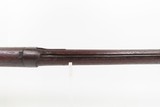 Antique U.S. SPRINGFIELD ARMORY M1816 Percussion Conversion Musket BAYONET Flintlock to Percussion U.S. Military LONGARM w/ Bayonet - 3 of 25