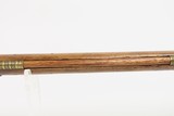 Antique NATIVE AMERICAN Tack Decorated NORTHWEST TRADE Musket w/SITTING FOX BRITISH PROOFED Smoothbore 24 Bore Shotgun - 9 of 25