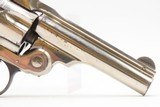 Nice Antique SMITH & WESSON .32 Double Action SELF DEFENSE Revolver NICKELMid-1890s 4th Model Self Defense Revolver - 3 of 17