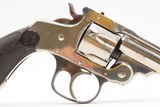 Nice Antique SMITH & WESSON .32 Double Action SELF DEFENSE Revolver NICKELMid-1890s 4th Model Self Defense Revolver - 4 of 17