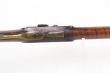 1850s STARK COUNTY, OHIO Antique P.H. SCHANTZ LONG RIFLE .46 caliber OHIO MADE American Pioneer Rifle - 12 of 25