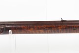 1850s STARK COUNTY, OHIO Antique P.H. SCHANTZ LONG RIFLE .46 caliber OHIO MADE American Pioneer Rifle - 5 of 25