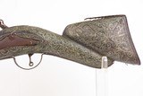 Early-1800s OTTOMAN Antique WIRE INLAID Flintlock Dag BLUNDERBUSS ORNATE
SHORT BARRELED Naval Ship Boarding Gun - 14 of 16
