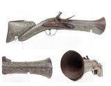 Early-1800s OTTOMAN Antique WIRE INLAID Flintlock Dag BLUNDERBUSS ORNATE
SHORT BARRELED Naval Ship Boarding Gun - 1 of 16