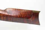 c1850s Antique BUFFALO LONG RIFLE by J.W. VAN METER DARKE COUNTY, OHIO .65
25 LB. HEAVY LARGE BORE OCTAGONAL - 23 of 25