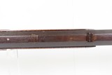 c1850s Antique BUFFALO LONG RIFLE by J.W. VAN METER DARKE COUNTY, OHIO .65
25 LB. HEAVY LARGE BORE OCTAGONAL - 15 of 25