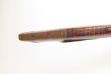 c1850s Antique BUFFALO LONG RIFLE by J.W. VAN METER DARKE COUNTY, OHIO .65
25 LB. HEAVY LARGE BORE OCTAGONAL - 12 of 25
