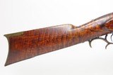 c1850s Antique BUFFALO LONG RIFLE by J.W. VAN METER DARKE COUNTY, OHIO .65
25 LB. HEAVY LARGE BORE OCTAGONAL - 6 of 25