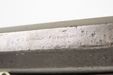 ENGRAVED Antique W.L. HUDSON CINCINNATI .58 Percussion LARGE CALIBER Rifle
ANTEBELLUM Rifle by WELSH GUNMAKER - 19 of 25