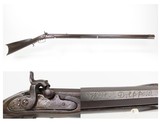 LANCASTER, PENNSYLVANIA Antique WM. DREPPERD LONG RIFLE Frontier Pioneer
Iron Mounted .34 Caliber - 1 of 25