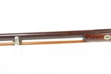 ENGRAVED Antique J. WRIGHT Half Stock Percussion HOMESTEAD/HUNTING Rifle
.50 Caliber GAME GETTING Rifle w/ “C. BAKER” Lock - 23 of 25