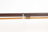 ENGRAVED Antique J. WRIGHT Half Stock Percussion HOMESTEAD/HUNTING Rifle
.50 Caliber GAME GETTING Rifle w/ “C. BAKER” Lock - 4 of 25