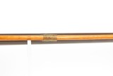 ENGRAVED Antique J. WRIGHT Half Stock Percussion HOMESTEAD/HUNTING Rifle
.50 Caliber GAME GETTING Rifle w/ “C. BAKER” Lock - 10 of 25
