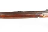 ENGRAVED Antique J. WRIGHT Half Stock Percussion HOMESTEAD/HUNTING Rifle
.50 Caliber GAME GETTING Rifle w/ “C. BAKER” Lock - 24 of 25