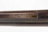 ENGRAVED Antique J. WRIGHT Half Stock Percussion HOMESTEAD/HUNTING Rifle
.50 Caliber GAME GETTING Rifle w/ “C. BAKER” Lock - 20 of 25