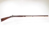 ENGRAVED Antique J. WRIGHT Half Stock Percussion HOMESTEAD/HUNTING Rifle
.50 Caliber GAME GETTING Rifle w/ “C. BAKER” Lock - 2 of 25