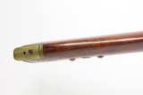 ENGRAVED Antique J. WRIGHT Half Stock Percussion HOMESTEAD/HUNTING Rifle
.50 Caliber GAME GETTING Rifle w/ “C. BAKER” Lock - 19 of 25