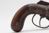 CIVIL WAR Era UNION ARMS Co. Antique W.W. MARSTON .32 Percussion PEPPERBOX
ENGRAVED Bar Hammer .32 Caliber SELF DEFENSE Gun - 4 of 15