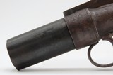 CIVIL WAR Era UNION ARMS Co. Antique W.W. MARSTON .32 Percussion PEPPERBOX
ENGRAVED Bar Hammer .32 Caliber SELF DEFENSE Gun - 12 of 15