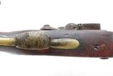 Antique DUTCH/BELGIAN Sea Service Style Flintlock DRAGOON MILITARY Pistol
.69 Caliber Naval Pistol Made Circa 1830s in Liege - 7 of 20