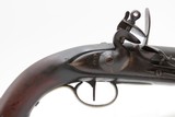 Antique DUTCH/BELGIAN Sea Service Style Flintlock DRAGOON MILITARY Pistol
.69 Caliber Naval Pistol Made Circa 1830s in Liege - 4 of 20