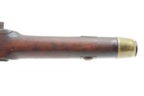 Antique DUTCH/BELGIAN Sea Service Style Flintlock DRAGOON MILITARY Pistol
.69 Caliber Naval Pistol Made Circa 1830s in Liege - 6 of 20