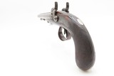 c1830s PHILADELPHIA, PENNSYLVANIA Antique HOWDAH Type Pistol PROSPER VALLEÉ Large .60 Caliber Sidearm for the Frontier - 18 of 18