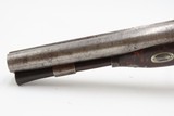 c1830s PHILADELPHIA, PENNSYLVANIA Antique HOWDAH Type Pistol PROSPER VALLEÉ Large .60 Caliber Sidearm for the Frontier - 13 of 18